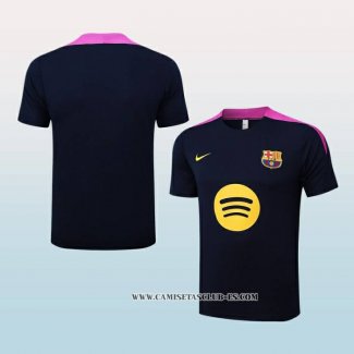 Camiseta de Entrenamiento Barcelona 25-26 Negro Purpura
