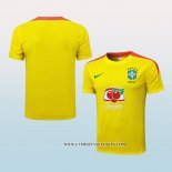 Camiseta de Entrenamiento Brasil 25-26 Amarillo