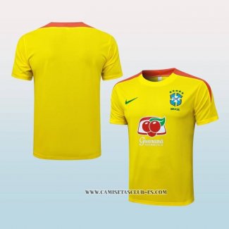 Camiseta de Entrenamiento Brasil 25-26 Amarillo