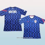 Camiseta de Entrenamiento Croacia 2021 Azul