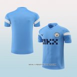 Camiseta de Entrenamiento Manchester City 22-23 Azul