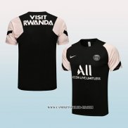 Camiseta de Entrenamiento Paris Saint-Germain 21-22 Negro y Rosa