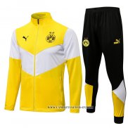 Chandal de Chaqueta del Borussia Dortmund 21-22 Amarillo
