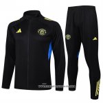 Chandal de Chaqueta del Manchester United 25-26 Amarillo Negro
