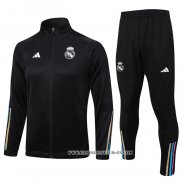 Chandal de Chaqueta del Real Madrid 23-24 Negro