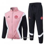 Chandal de Rompevientos del Paris Saint-Germain 25-26 Negro Rosa