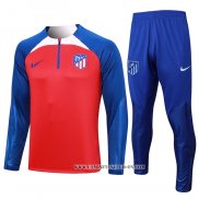 Chandal de Sudadera del Atletico Madrid 23-24 Rojo