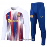 Chandal de Sudadera del Barcelona 23-24 Blanco