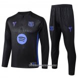 Chandal de Sudadera del Barcelona 25-26 Negro