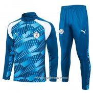 Chandal de Sudadera del Manchester City 23-24 Azul