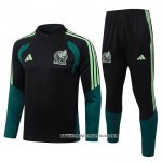 Chandal de Sudadera del Mexico Nino 26-27 Negro