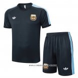 Chandal del Argentina 25-26 Manga Corta Gris - Pantalon Corto