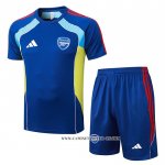 Chandal del Arsenal 25-26 Manga Corta Azul - Pantalon Corto