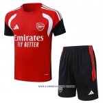 Chandal del Arsenal 26-27 Manga Corta Rojo - Pantalon Corto
