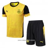Chandal del Borussia Dortmund 25-26 Manga Corta Amarillo - Pantalon Corto