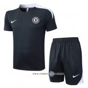 Chandal del Chelsea 25-26 Manga Corta Gris - Pantalon Corto