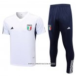 Chandal del Italia 23-24 Manga Corta Blanco