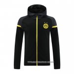 Chaqueta con Capucha del Borussia Dortmund 24-25 Negro