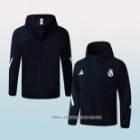 Chaqueta con Capucha del Real Madrid 25-26 Negro