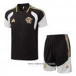 Conjunto Polo del Flamengo 26-27 Marron