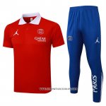 Conjunto Polo del Paris Saint-Germain 24-25 Rojo