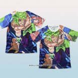 Tailandia Camiseta Japon Anime ONE PIECE 25-26 Verde