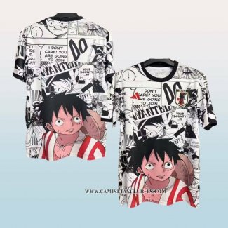 Tailandia Camiseta Japon Cartoon 25-26 Blanco