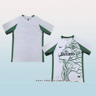 Tailandia Camiseta Sporting Special 25-26 Blanco Verde