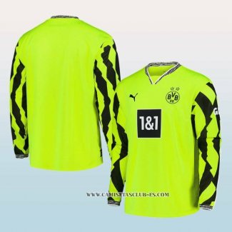 Camiseta Borussia Dortmund Special 24-25 Manga Larga Amarillo