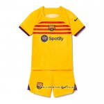 Camiseta Cuarto Barcelona Nino 22-23
