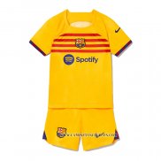 Camiseta Cuarto Barcelona Nino 22-23