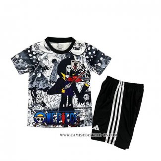 Camiseta Japon Anime Nino 25-26 Negro
