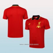 Camiseta Polo del Liverpool 21-22 Rojo