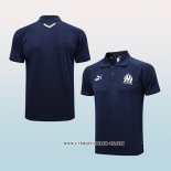Camiseta Polo del Olympique Marsella 23-24 Azul Oscuro