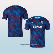 Camiseta Pre Partido del Rangers 25-26 Azul