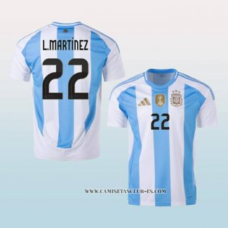 Camiseta Primera Argentina Jugador L.Martinez 2024