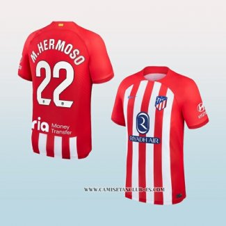 Camiseta Primera Atletico Madrid Jugador M.Hermoso 23-24