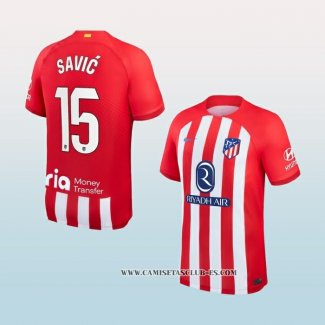 Camiseta Primera Atletico Madrid Jugador Savic 23-24