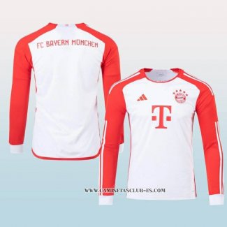 Camiseta Primera Bayern Munich 23-24 Manga Larga