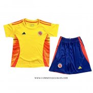 Camiseta Primera Colombia Nino 2024