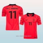 Camiseta Primera Corea del Sur Jugador Hee-Chan Hwang 2022
