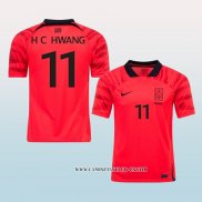 Camiseta Primera Corea del Sur Jugador Hee-Chan Hwang 2022