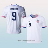 Camiseta Primera Estados Unidos Jugador Ferreira 2024
