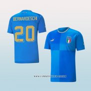 Camiseta Primera Italia Jugador Bernardeschi 2022