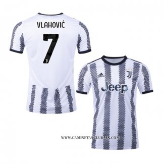 Camiseta Primera Juventus Jugador Vlahovic 22-23