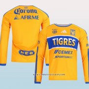 Camiseta Primera Tigres UANL 26-27 Manga Larga