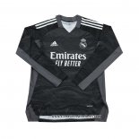 Camiseta Real Madrid Portero 21-22 Manga Larga Negro