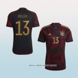 Camiseta Segunda Alemania Jugador Muller 2022