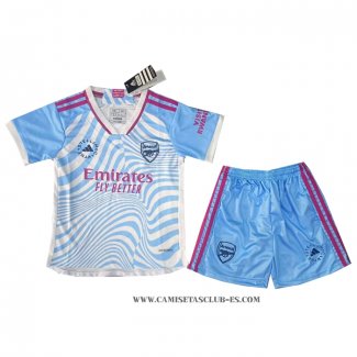 Camiseta Segunda Arsenal WFC Nino 23-24