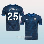 Camiseta Segunda Chelsea Jugador Caicedo 23-24